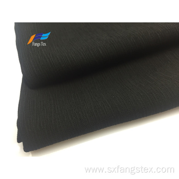 Breathable 100% Polyester Bark Crepe Chiffon Abaya Fabric